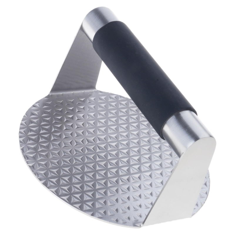 Stainless Steel Hamburger Press Dishwasher Safe Meat Flattener With Ergonomic Handle - Image 2