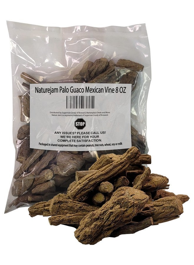 Naturejam Palo Guaco Mexican Vine 8 OZ - Amazing Unique Vine Cut in Chunks aka Raiz De Guaco or Mikania Guaco - Image 1