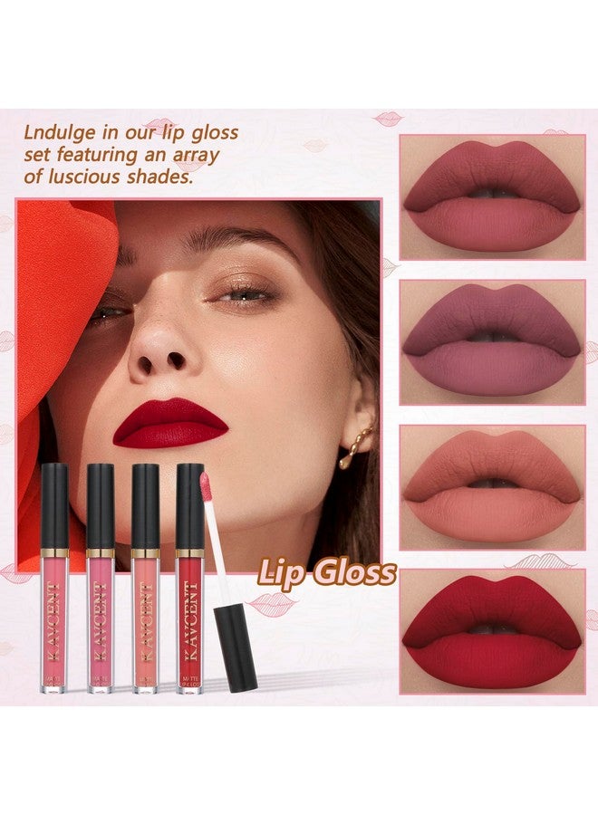 KAVCENT Makeup Kit Makeup Sets For Teens Makeup Kits For Women Teenagers Make Up Eyeshadow Palette Foundation Concealer Lipgloss Loose Powder Makeup Kit For Women Full Kit - Image 4