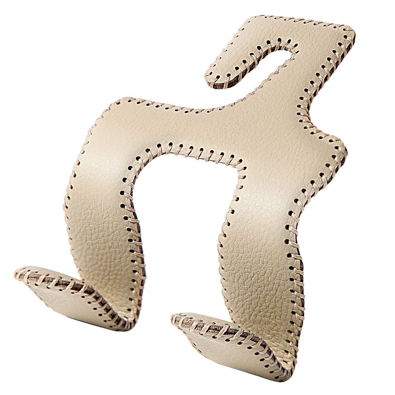 LANVRION Car Headrest Hooks for Purses and Bags, Upgraded 2 in 1 Cars Back Seat Head Rest Hanger Vehicle Leather Organizer Storage Holder Hook Matching Cars Interior, 1-Pack, Beige - Image 1