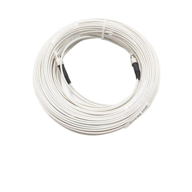 Indoor Fiber Optic Cable SC FC ST LC UPC Patch Cords and Jumpers 2 Steel 1 core SM Fiber Optic Drop Cable(FCUPC-FCUPC 200M) - Image 1