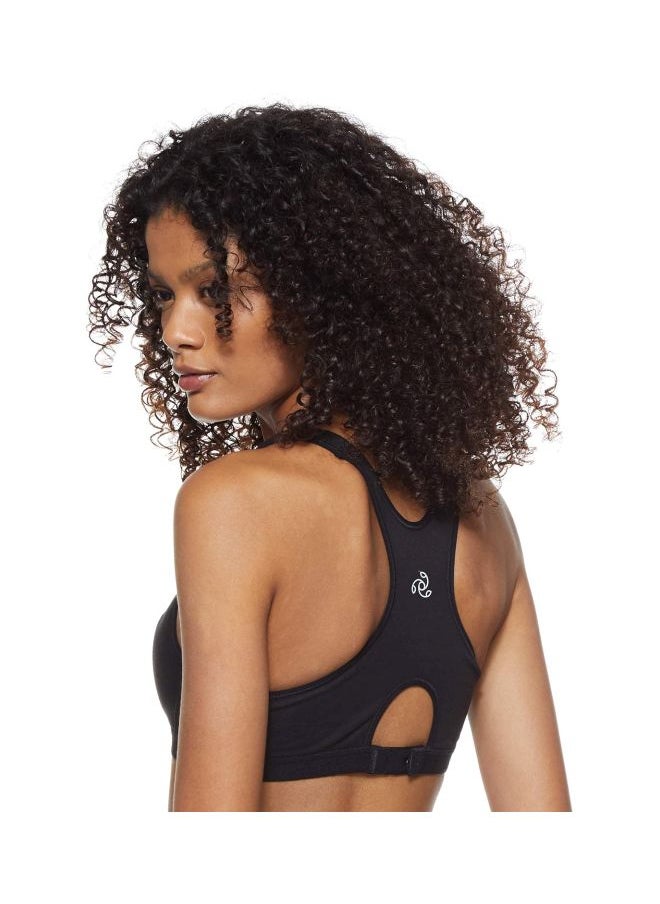 JOCKEY - Jockey 1378 Women Wire free Padded Super Combed Cotton Elastane Stretch Full Coverage Racer Back Active Bra with Stay Fresh and Moisture Move Treatment - Image 1