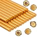 PAXCOO Sealing Wax Paxcoo 20pcs Wax Seal Sticks Glue Gun Sealing Wax for Wax Seal Stamp Letter Wax Seal and Crafts Gold - Image 2