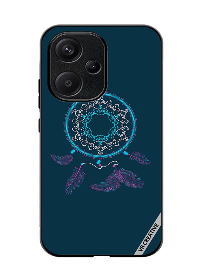 VR CREATIVE Protective Case Cover For Xiaomi Redmi 13C 5G Dream Catcher Design Multicolour - Image 1
