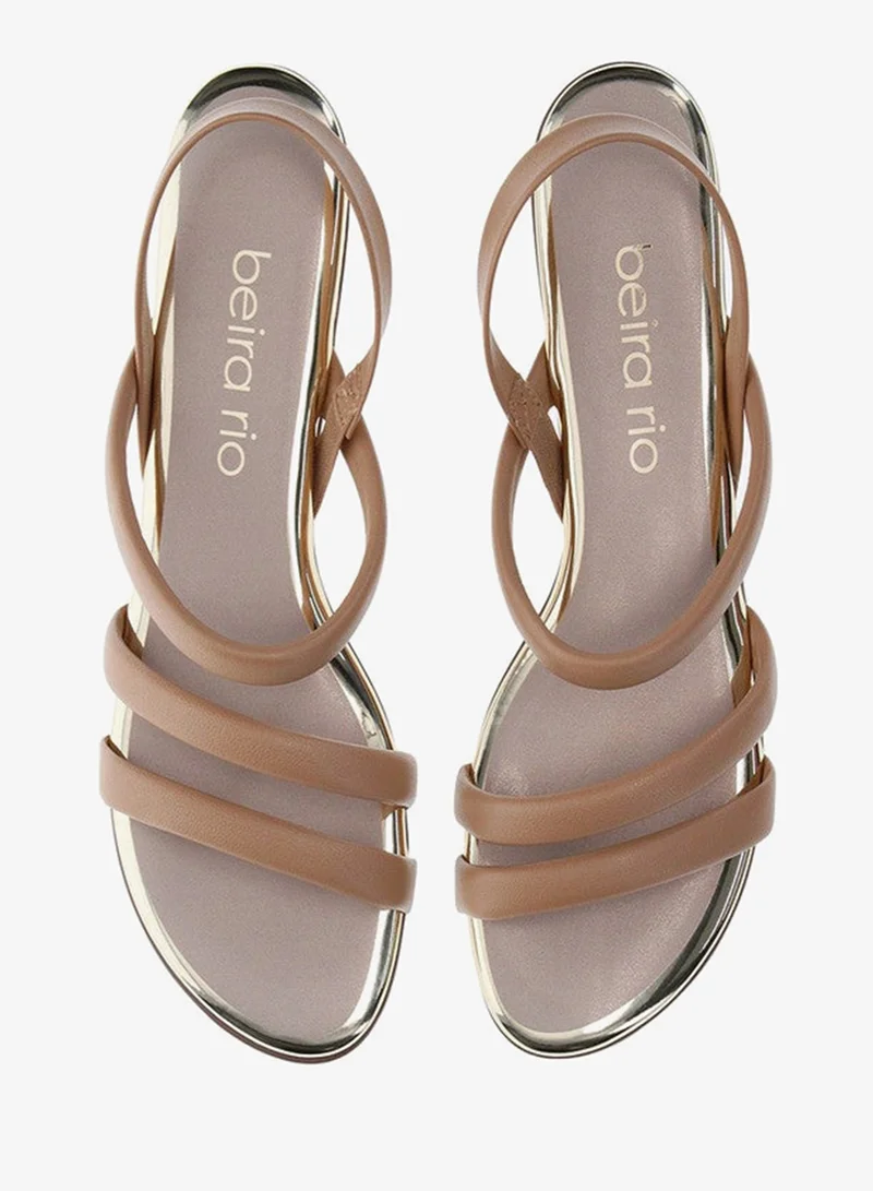 Beira Rio  BEIRA RIO Sandals with Back Strap For Ladies for Women | Best Price UAE