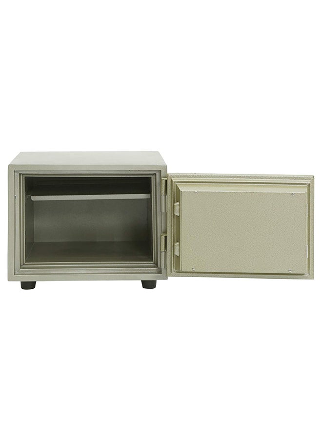 MAF furniture Galaxy Design Safe Locker Stainless Steel & 2 Keys 1 Tray Safe Green Colour Size (L x W x H) 42 x 35 x 34 cm Model - GDF-50Kg.  - Image 2