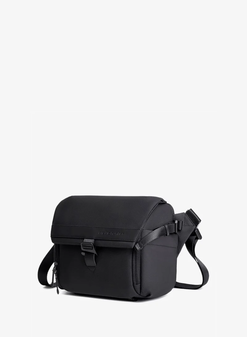 ARCTIC HUNTER Unisex Camera Bag Water Resistant Compact Camera Shoulder Bag with Tripod Holder for DSLR/SLR/Mirrorless Cameras K00576 Black