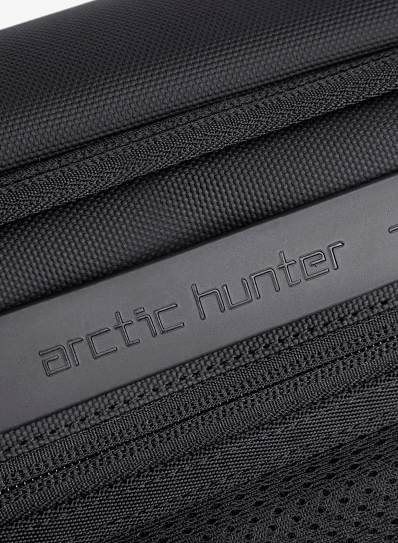 Arctic Hunter  Unisex Camera Bag Water Resistant Compact Camera Shoulder Bag with Tripod Holder for DSLR/SLR/Mirrorless Cameras, K00576, Black  | Best Price UAE