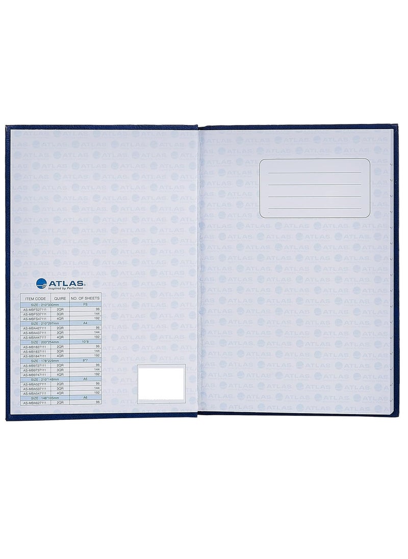 ATLAS Foolscap Size Manuscript Lined Register Book 192 Pages  - Image 3