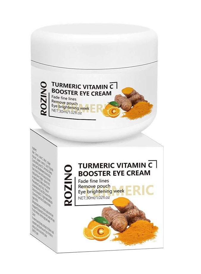 Rozino [Rich Turmeric Face Moisturizer Cream] Turmeric Day And Night Moisturizer, Face Cream, Rich in Turmeric, Retinol And Other Ingredients, Firming Facial Skin, Day And Night Use, Suitable for Sensitive Skin, Face, Men, Women - Image 1