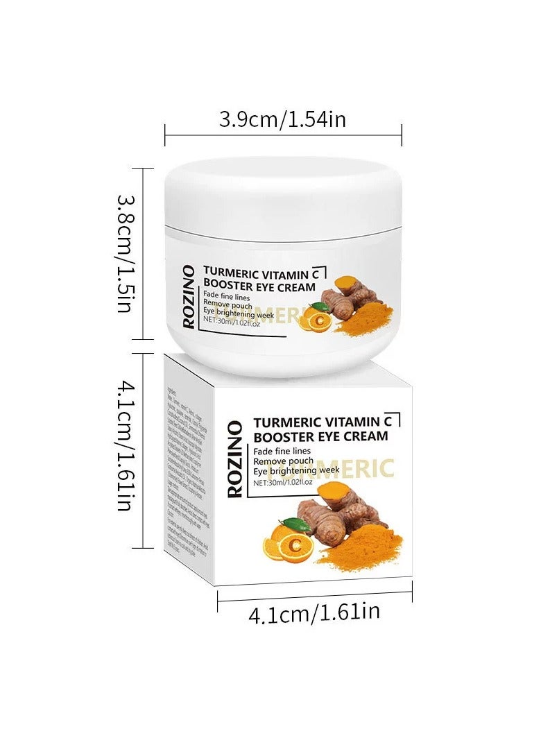 Rozino [Rich Turmeric Face Moisturizer Cream] Turmeric Day And Night Moisturizer, Face Cream, Rich in Turmeric, Retinol And Other Ingredients, Firming Facial Skin, Day And Night Use, Suitable for Sensitive Skin, Face, Men, Women - Image 5