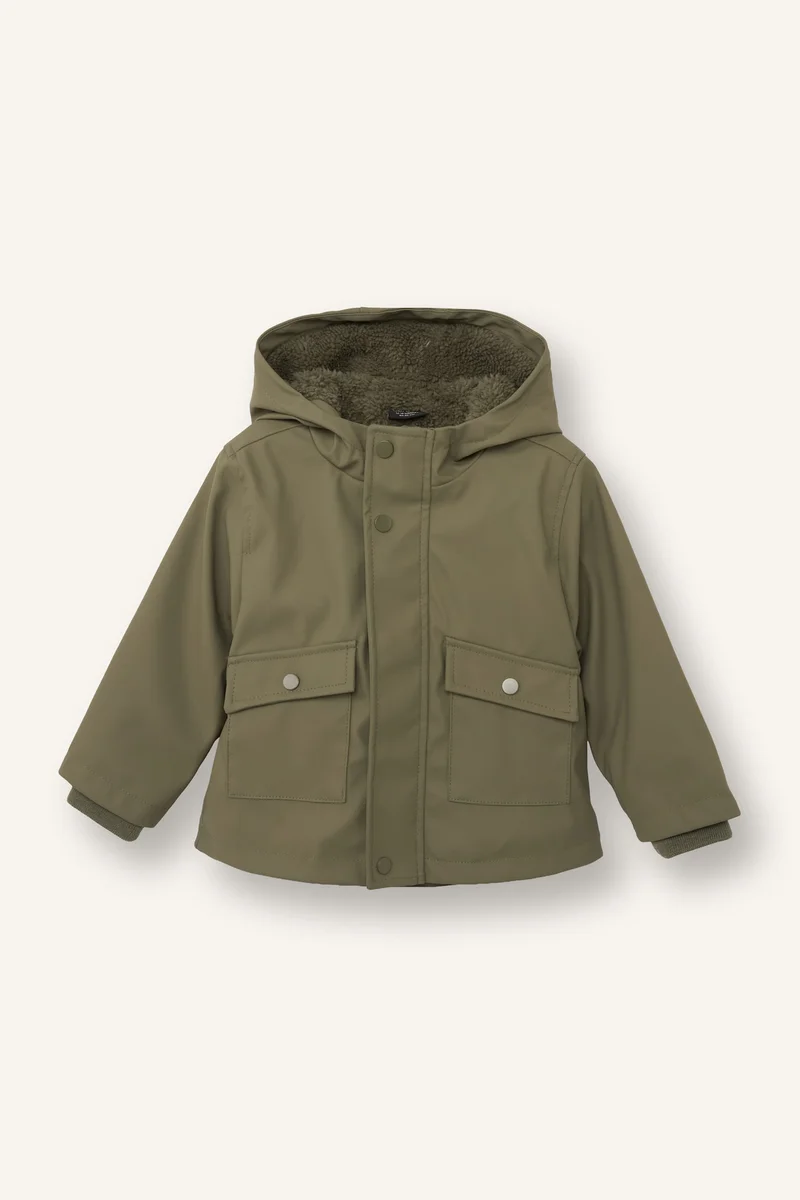 ديفاكتو Baby Boy Hooded Puffer Jacket