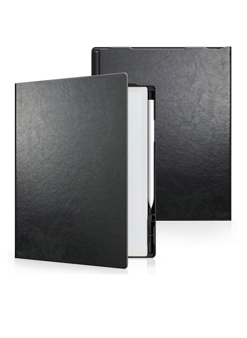 My Choice Folding Case Cover with Pen Slot for Remarkable 2 10.3"- Black - Image 2