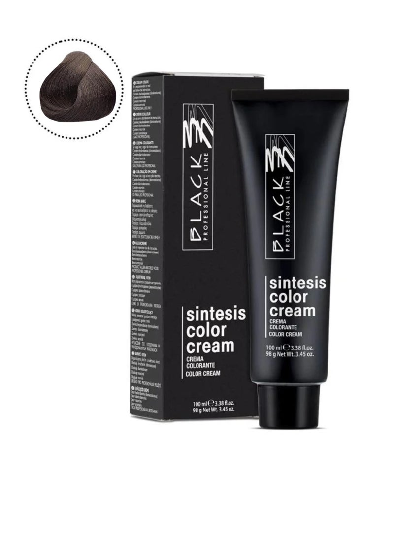 بلاك بروفيشينال لاين كريم سينتيسيس الأسود 2.01 - لون شعر دائم بتصبغ مكثف - Image 1