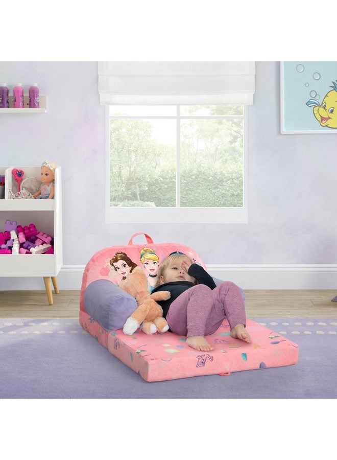 Delta Children - Disney Princess Cozee Buddy Flip-Out Kids Chair, Pink - Image 2