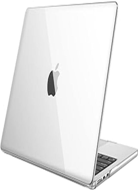 Fintie Case Compatible with MacBook Air 13.6 Inch (2022 Release) Model A2681 - Snap On Hard Shell Cover for MacBook Air 13.6" M2 Chip with Liquid Retina Display and Touch ID, Crystal Clear