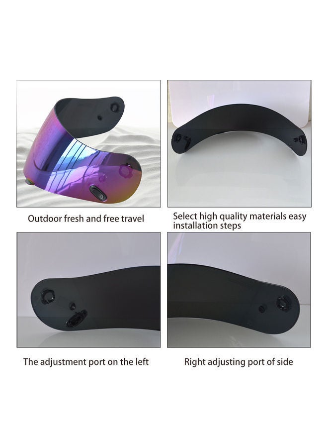 NIBEMINENT Full Face Motorcycle Helmet Visor Replacement - Image 2