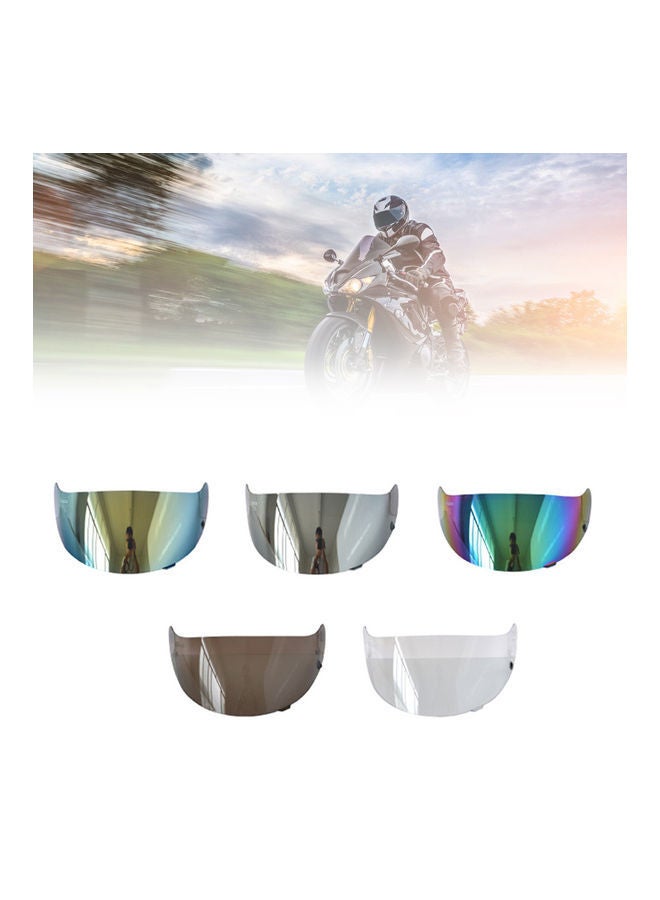 NIBEMINENT Full Face Motorcycle Helmet Visor Replacement - Image 3