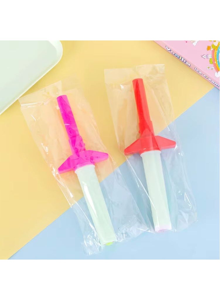 Kids' Extendable Glow Sword Toy, Flashing Light Lighting Stick. - Image 2