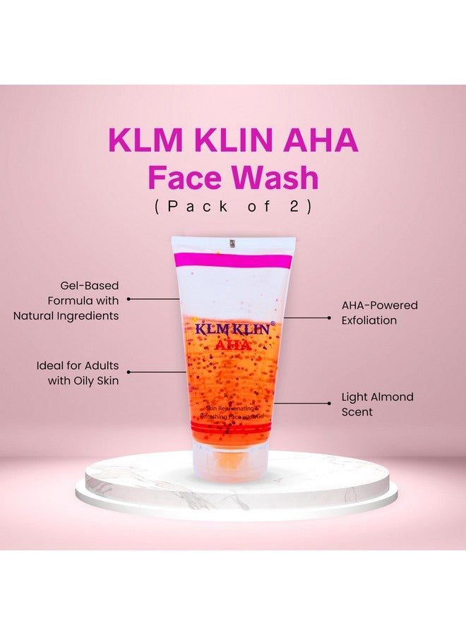 KLM غسول وجه KLMKLIN AHA (عبوة من 2 * 100 مل) - Image 3