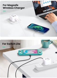 Gzar Gzar Wall Charger 20W USB Type C Fast Charger for iphone13 PD Dual Port Power Delivery 3.0 Adapter Plug white  - Image 3