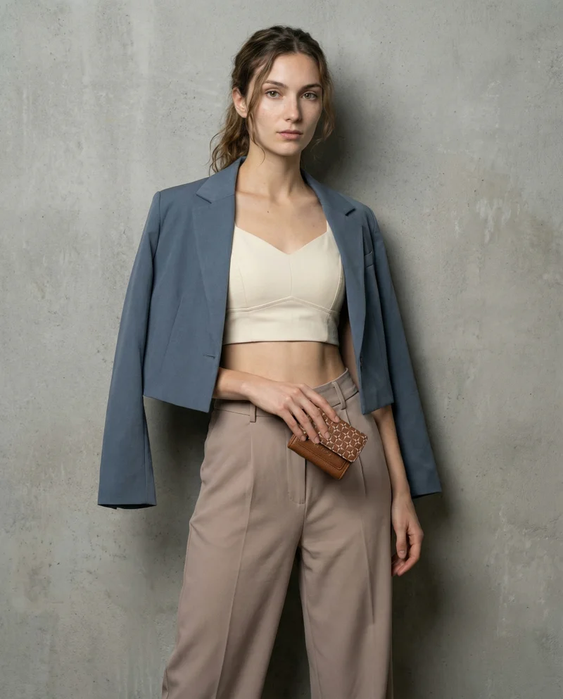 NAUTICA ELLA Tri-Fold Monogram Wallet