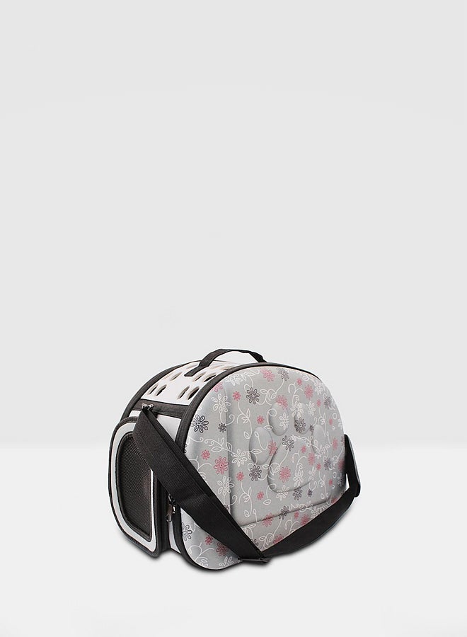 Arabest Portable Pet Carrier Bag Grey Large  - Image 1