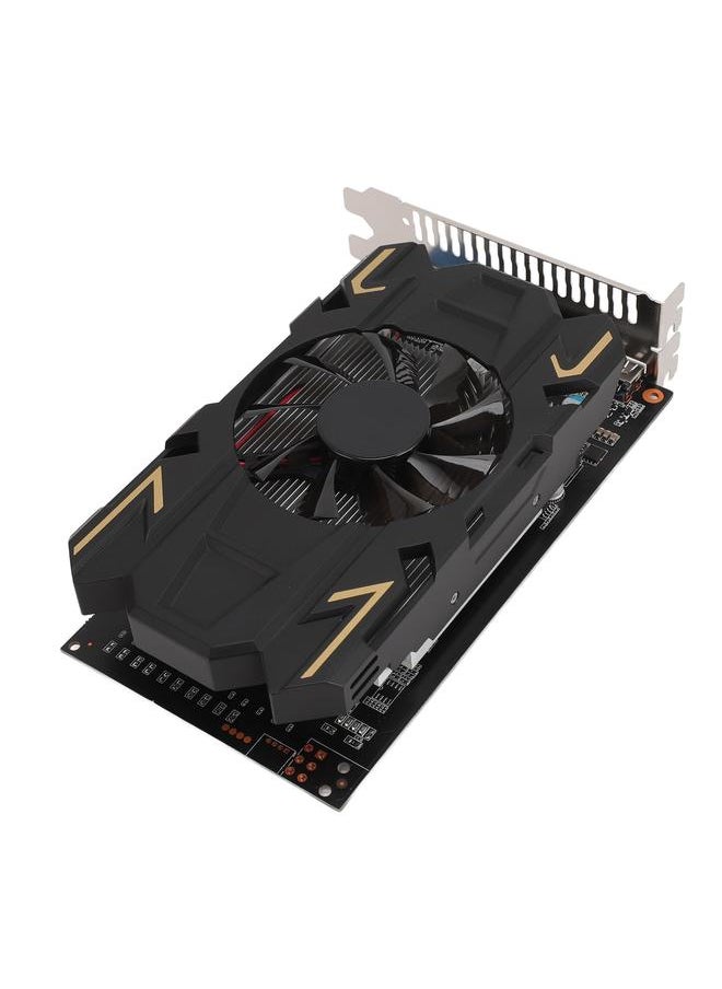 Thoraya - بطاقة رسومات PCI E 2GD5 لجهاز الكمبيوتر المكتبي بدقة 2560X1600 2GB GDDR5 بطاقة رسومات للألعاب 128 بت مع قرص مضغوط للعمل والفيديو - Image 1