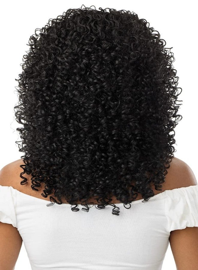 Outre 13x2 Hand Tied Lace Frontal Wig - HALO STITCH BRAID 18" (DR4 Golden Honey Blonde) - Image 4
