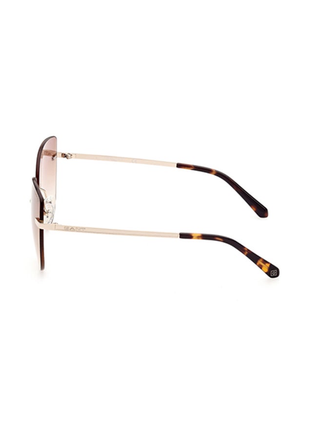 GANT Butterfly Sunglasses For Women - Shiny Rose Gold  - Image 2