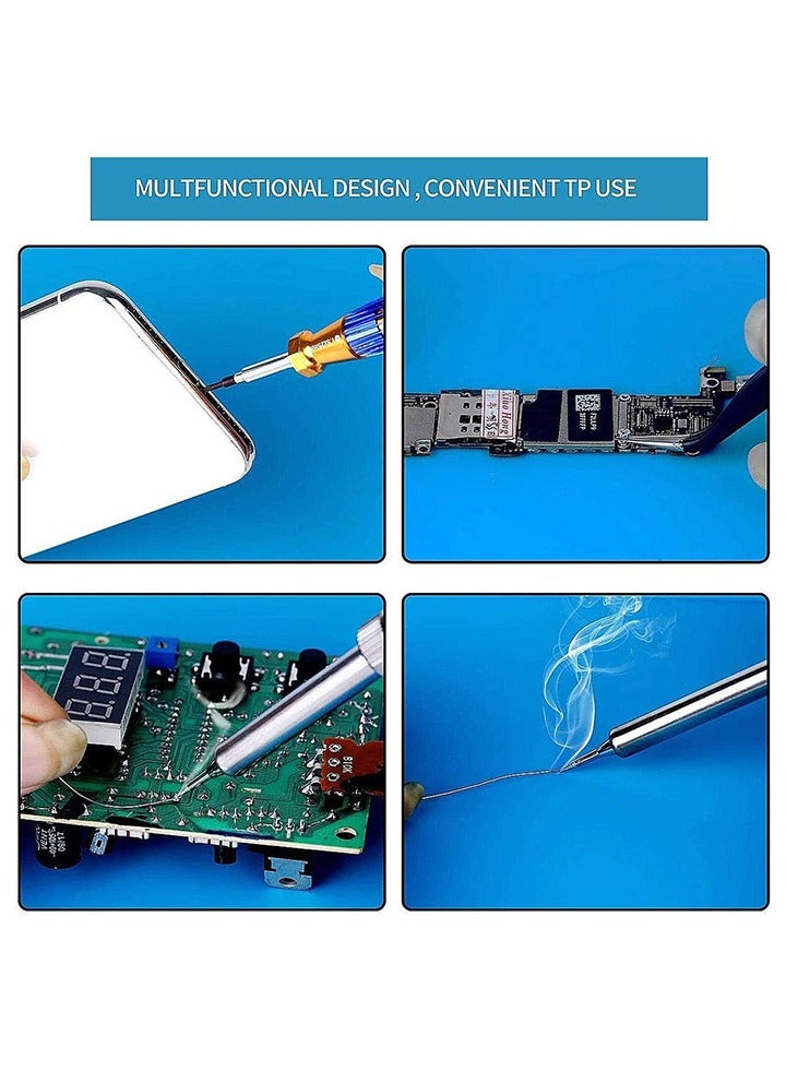 Magnetic Heat Insulation Silicone Pad For BGA Soldering Repair,Large Silicone Mat, Magnetic Soldering Mat, Heat Resistant Workbench Mat for Cell Phone, Laptops, Soldering Iron, Heat Guns,45CM*30CM - Image 5