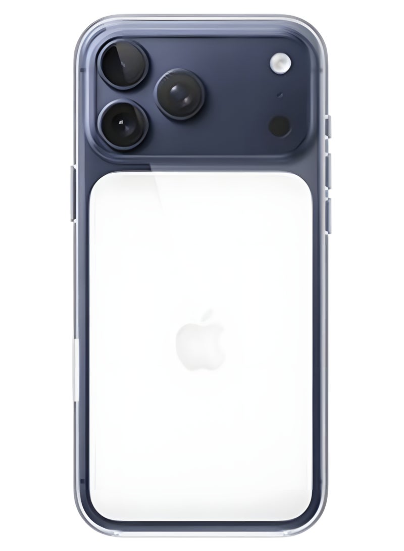 Premium clear phone case compatible with iPhone 17 Pro Max, transparent design, durable TPU material for shock and scratch protection, slim fit, comfortable grip, modern look - Image 3