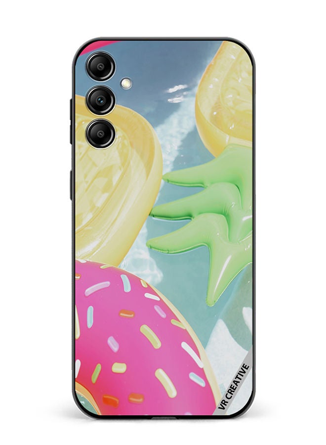 VR CREATIVE Protective Case Cover For Samsung Galaxy M14 Pool Fun Design Multicolour - Image 1