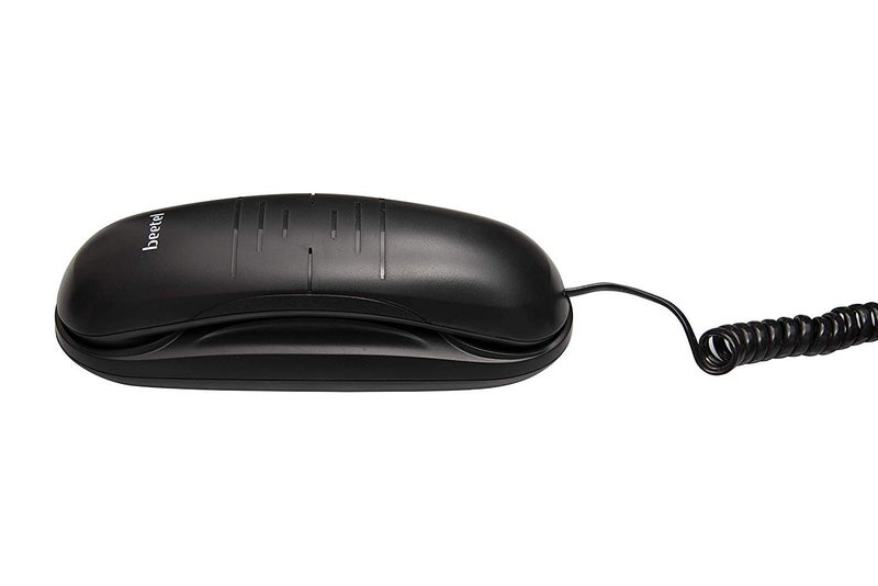 Beetel B26 Slim Corded Landline Phone,Ringer Volume Control,Wall/Desk Mountable,Ringer On/Off Switch,Clear Call Quality,Compact Design,Tone Pulse/Flash/Redial Function (Made in India) (Black)(B26) - Image 3