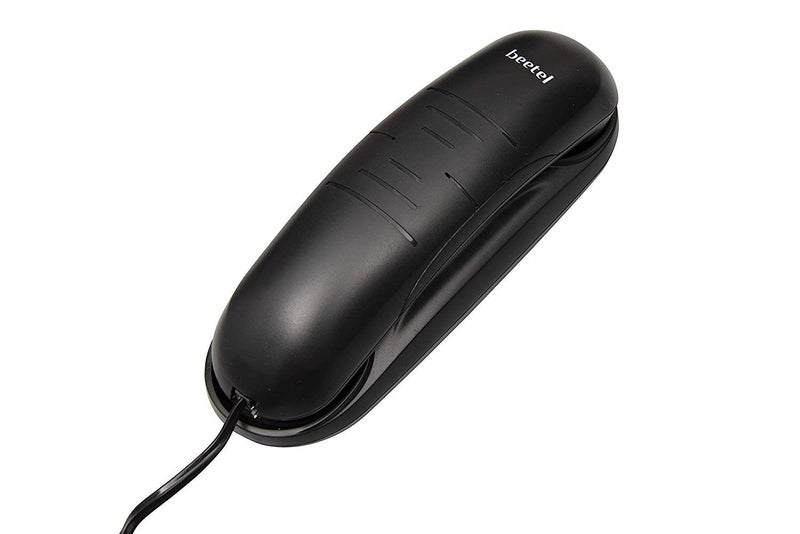Beetel B26 Slim Corded Landline Phone,Ringer Volume Control,Wall/Desk Mountable,Ringer On/Off Switch,Clear Call Quality,Compact Design,Tone Pulse/Flash/Redial Function (Made in India) (Black)(B26) - Image 5