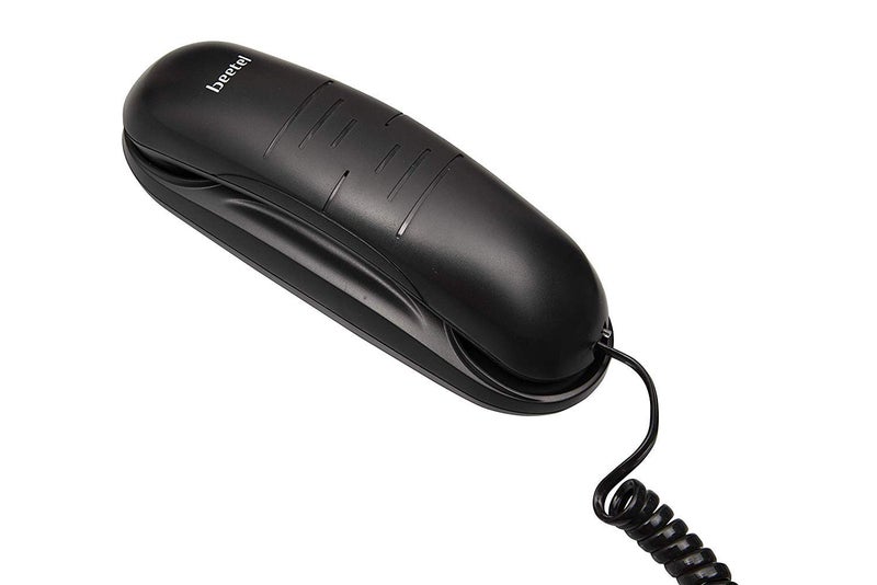 Beetel B26 Slim Corded Landline Phone,Ringer Volume Control,Wall/Desk Mountable,Ringer On/Off Switch,Clear Call Quality,Compact Design,Tone Pulse/Flash/Redial Function (Made in India) (Black)(B26) - Image 4
