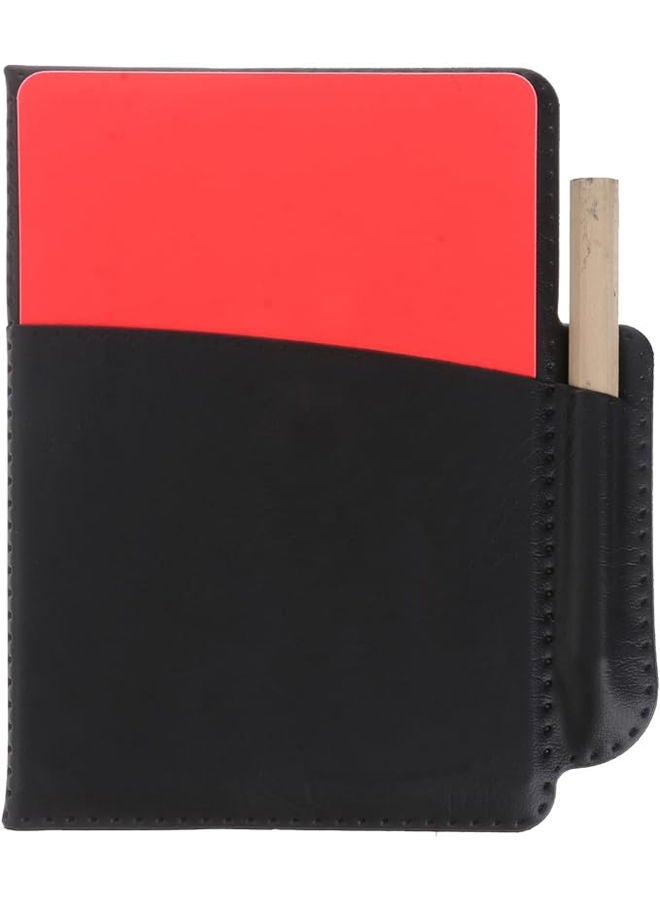 مجموعات بطاقات حكم كرة القدم LIOOBO 2 مجموعة من بطاقات الحكم الأحمر والأصفر بطاقات كرة القدم إكسسوارات المدرب - Image 1