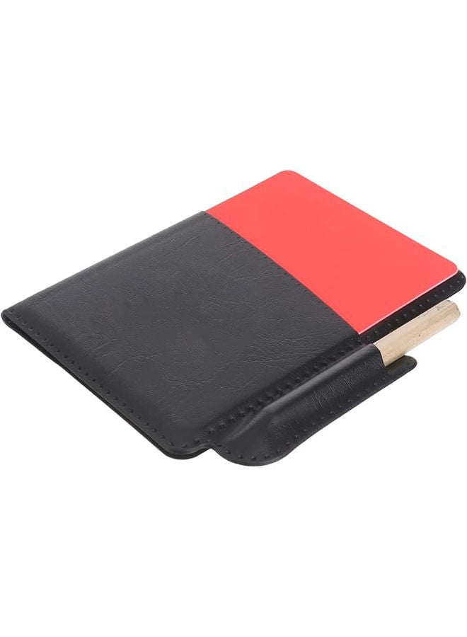 مجموعات بطاقات حكم كرة القدم LIOOBO 2 مجموعة من بطاقات الحكم الأحمر والأصفر بطاقات كرة القدم إكسسوارات المدرب - Image 2