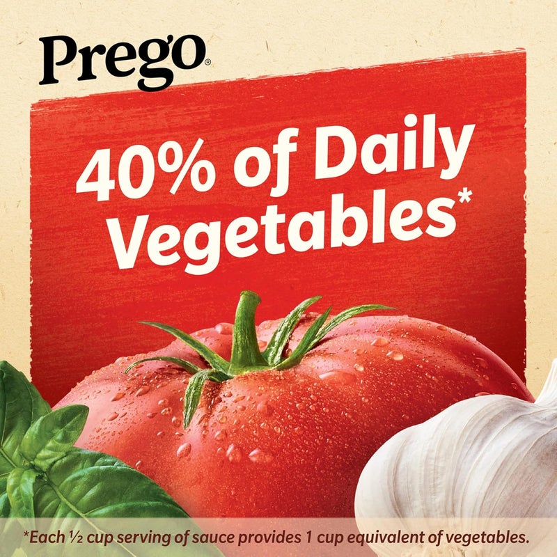 Prego Traditional No Sugar Added Pasta Sauce, 23.5 Oz Jar - Image 4