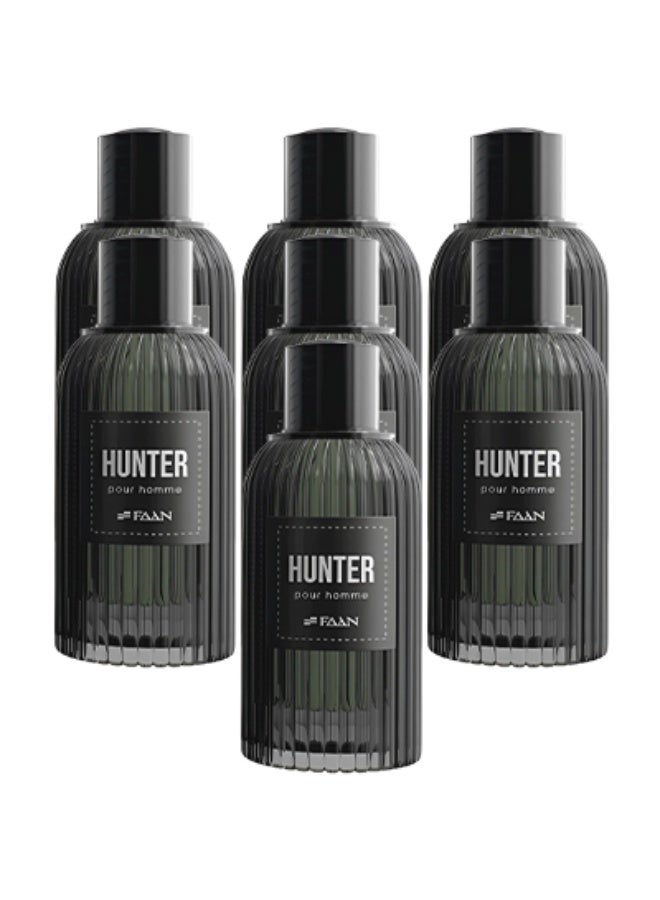 Faan 7 Pieces Hunter Perfume For Men 100ml EDP - Image 1