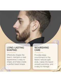 WoodSleep Bare Beard Butter with Beeswax, Argan & Coconut, Styles, Strengthens & Softens Beards  and Mustaches for Men  - Image 2