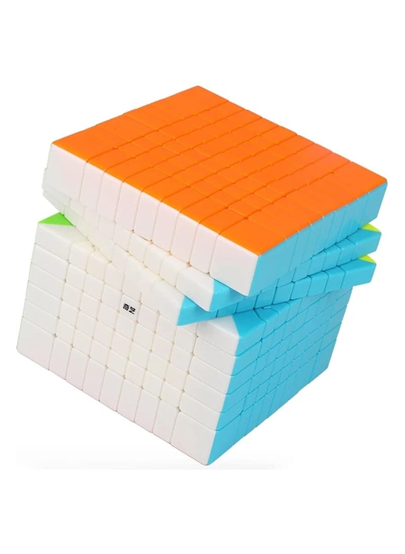 QiYi - QIYI 9x9 Stickerless Non-Magnetic Speedcube - Image 1