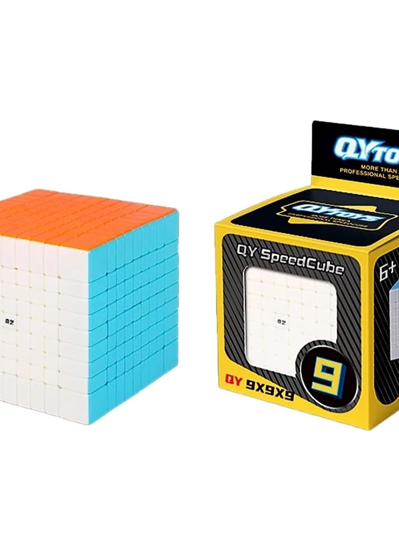 QiYi - QIYI 9x9 Stickerless Non-Magnetic Speedcube - Image 1