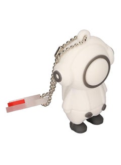 Thoraya PVC Music Man Cartoon USB Flash Drive Car High Speed USB Flash Drive White 32G  - Image 3
