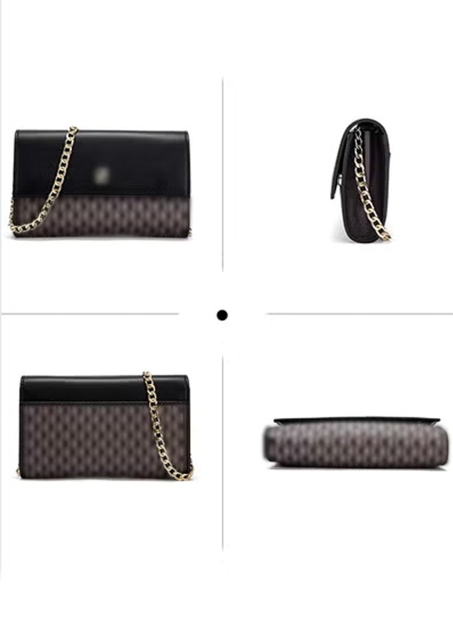 Women's Fashion Shoulder Bag, Messenger Bag, Color Matching Women's Chain Bag, Women's Gift - Image 2