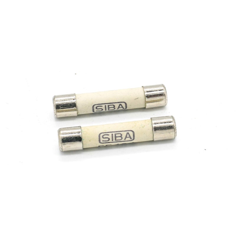 Siba Digital Multi Meter Fuse FF10A 600V Fast Acting Ceramic Fuse 6.3 x 32mm 2 Pack - Image 2