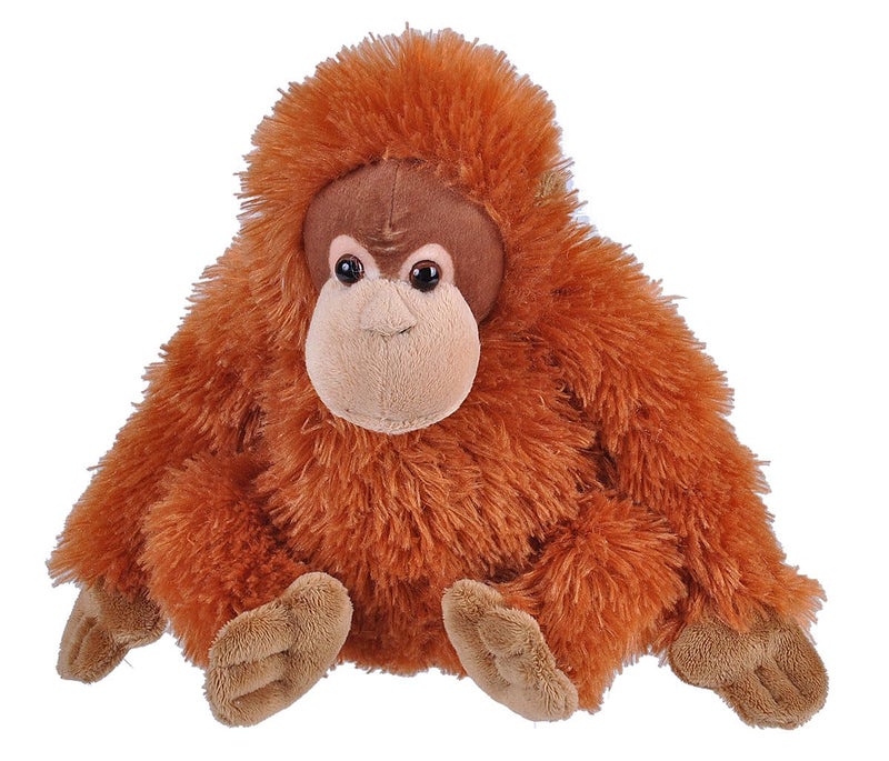 Wild Republic Orangutan Plush, Stuffed Animal, Plush Toy, Gifts for Kids, Cuddlekins 8 Inches - Image 1