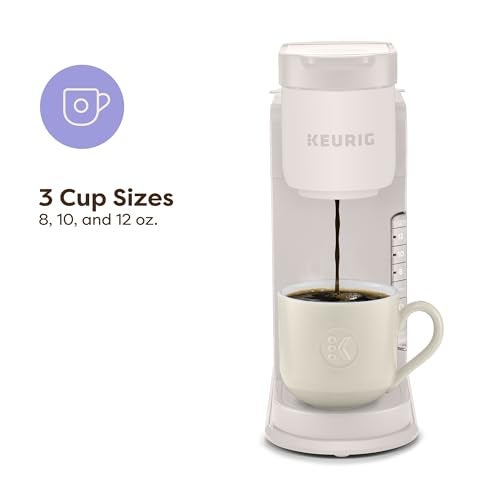 Keurig K-Express Single Serve K-Cup Pod Coffee Maker, 3 Brew Sizes, Strong Button Feature, 42oz Removable Reservoir, Warm Stone - Image 3