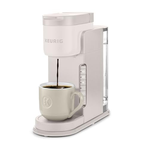Keurig K-Express Single Serve K-Cup Pod Coffee Maker, 3 Brew Sizes, Strong Button Feature, 42oz Removable Reservoir, Warm Stone - Image 1
