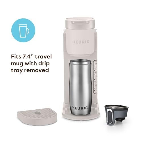 Keurig K-Express Single Serve K-Cup Pod Coffee Maker, 3 Brew Sizes, Strong Button Feature, 42oz Removable Reservoir, Warm Stone - Image 5